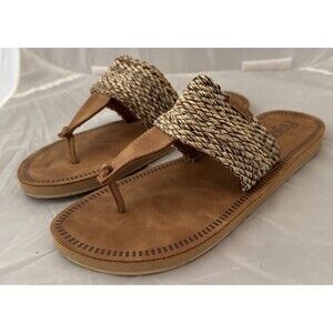 Flojos Women’s Flip Flop Size 9 Hooded Sandals Thongs Summer Beach Casual